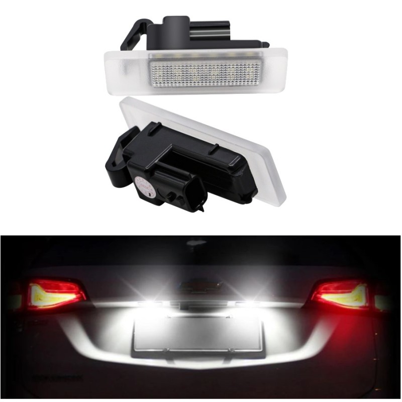 Lámpara de techo LED para matrícula Renault Clio V Placa blanca completa 6000k