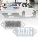 Plafoniera Targa Led Mitsubishi Lancer Evolution 7 8 9 Placchetta Completa Bianca 6000k