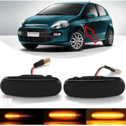 Fiat Punto Evo Frecce Laterali LED Dinamiche Sequenziale Indicatore di Direzione