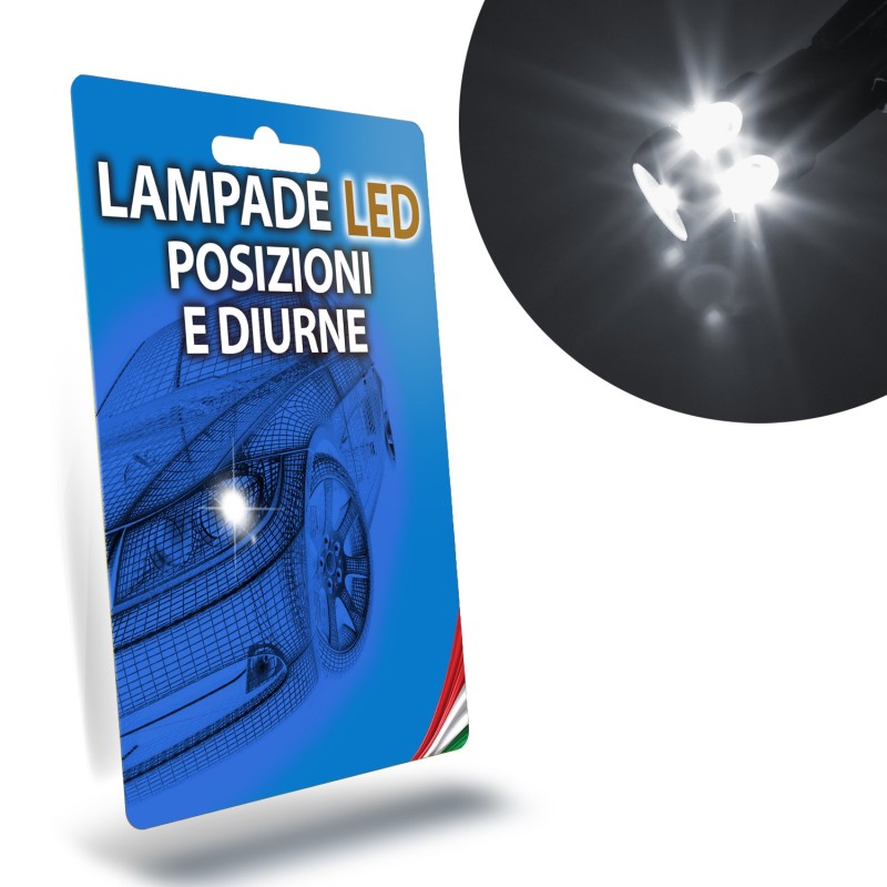 Lampade Led Posizione e Diurna T20 - 7443 - W21/5W CITROEN Jumper dal 2015 in poi Tecnologia CANBUS Kit 6000k Luce Bianca