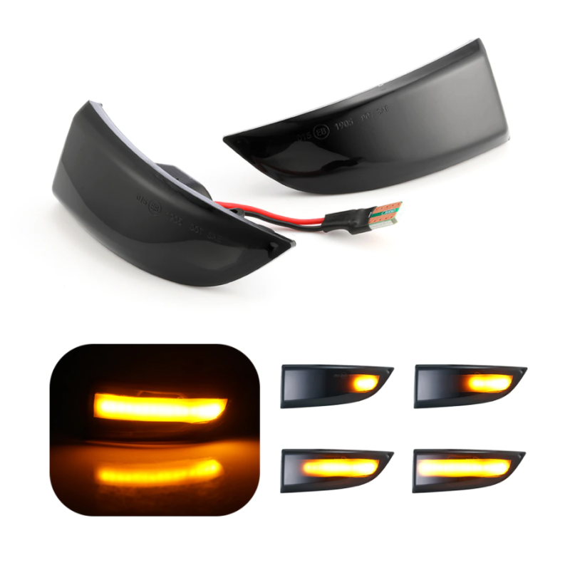 Luz de espejo dinámica con indicador secuencial Renault Grand Scenic III 2009-2015