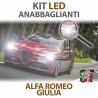Lampade Led Anabbaglianti H7 per ALFA ROMEO Giulia (2015 in poi) con tecnologia CANBUS