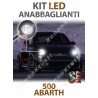 Luces de cruce LED H7 para 500 ABARTH 595 695 serie TOP CANBUS específica