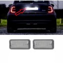 Lampade Led Targa FIAT NUOVA 500 Elettrica Plafoniera Placchetta con tecnologia CANBUS