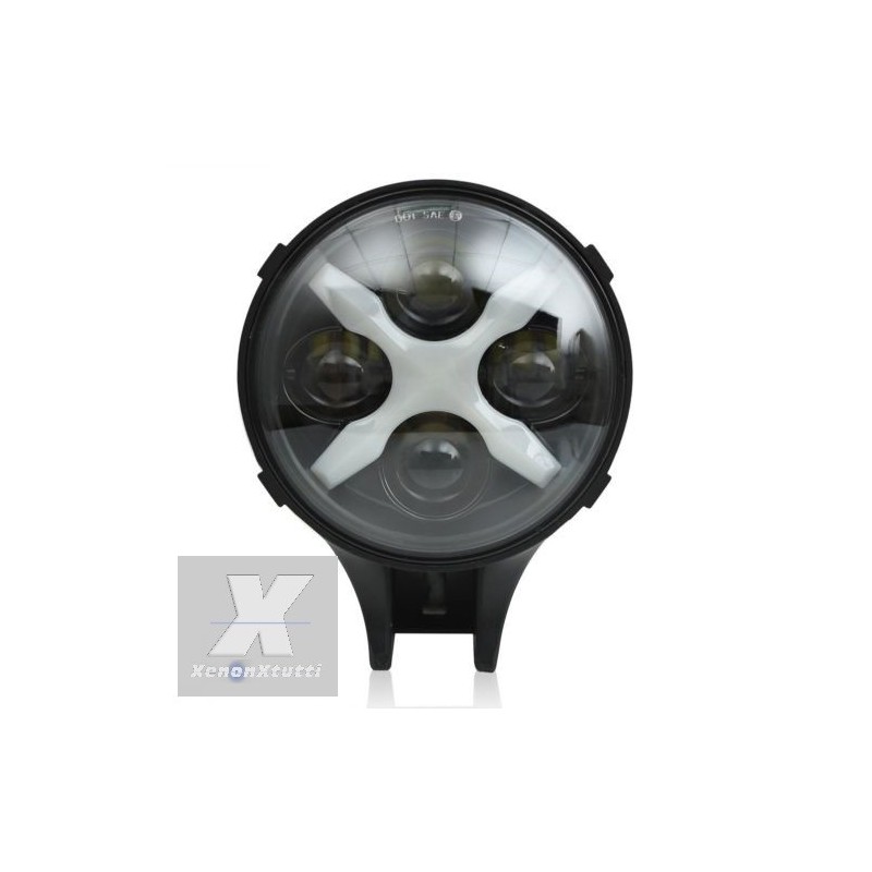 Bombilla LED CREE de 60 W y 6" con 5000 lúmenes para faros delanteros todoterreno de luz diurna para Jeep Wrangler SUV.