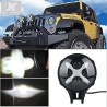 Bombilla LED CREE de 60 W y 6" con 5000 lúmenes para faros delanteros todoterreno de luz diurna para Jeep Wrangler SUV.