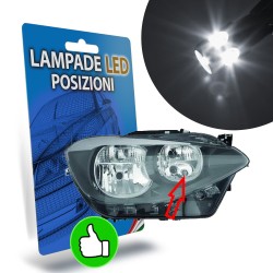 Lampade Led Posizione H6W BMW Serie 1 F20 F21 (2010 - 2019) Tecnologia CANBUS