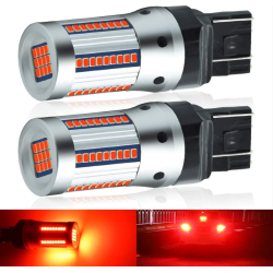 Lampade LED T20 7443 W21/5W ROSSE Posizione e Stop Posteriori