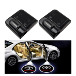 TOYOTA Prius C kit sotto porta LED Logo