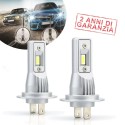 Lampade Led H7 CORTE Stessa Misura Originale REVOLUTION plug & play massima potenza Canbus