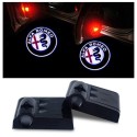 ALFA ROMEO Spider (916) dal 1994 al 2005 kit sotto porta LED Logo