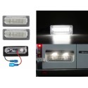 Plafoniera Targa Led Mercedes Sprinter Placchetta Completa Bianca 6000k