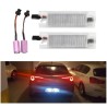 PAR DE PLAFONES LED LUCES DE MATRÍCULA 18 LED ALFA GIULIETTA 6000K