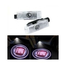 FIAT Punto kit sotto porta LED Logo