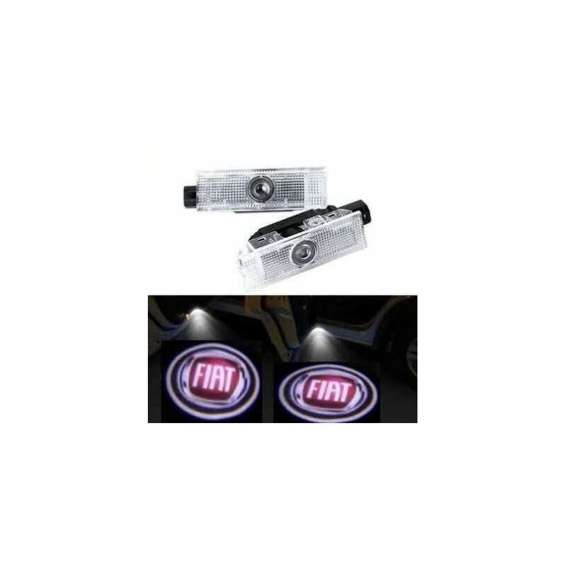 FIAT Punto kit sotto porta LED Logo