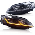 Coppia Fari FULL Led Volkswagen Golf Luci di Posizione Drl Abbaglianti Anabbaglianti Led