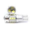 Coppia T10 Led 24v W5W 194 168 501 Canbus 18 smd Camion Autobus 9-60v