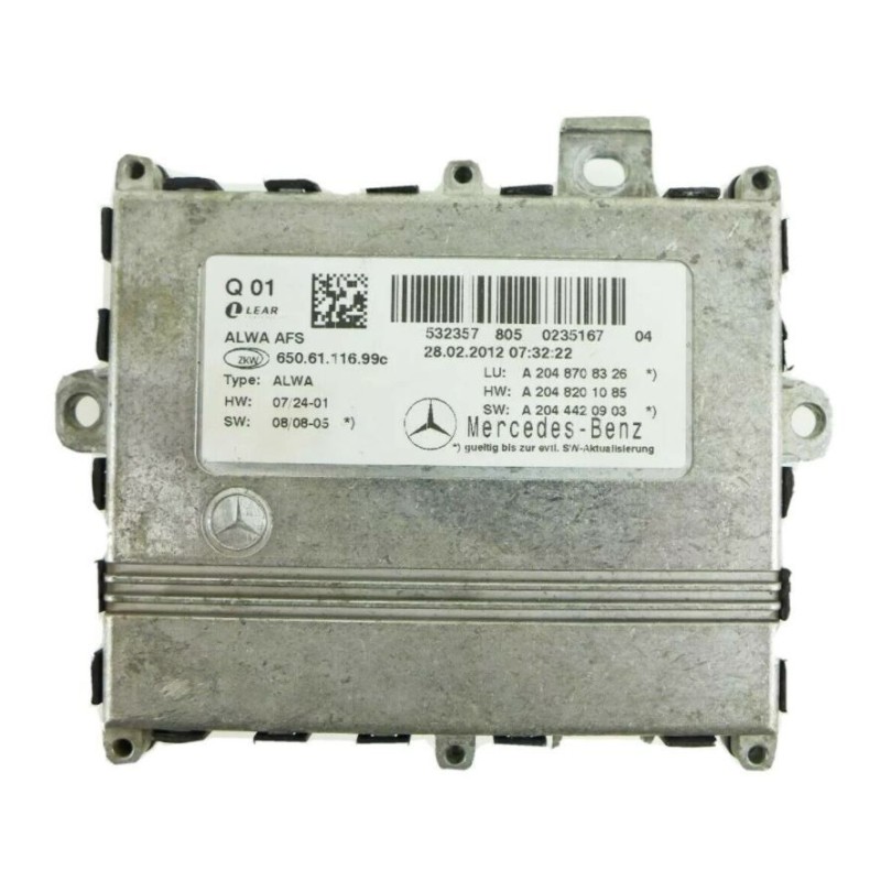 6506111699c Cornering Light AFS Headlight Module Control Unit GLK X204 Mercedes