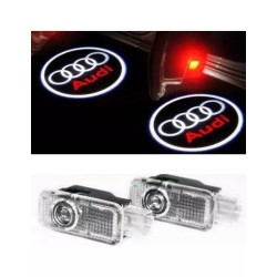 Proiettore Logo LED AUDI Q3 Sportback F3N per Portiera no Fori no Connessioni Plug & Play