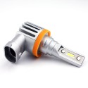 Una Lampada H11 6000k Xxs Pro Mini Led Ultracompatto Moto