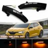 Luz de espejo dinámica secuencial LED Arrow para Renault Clio V