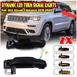 Jeep Grand Cherokee WK2 Luz de espejo dinámica con indicador LED secuencial