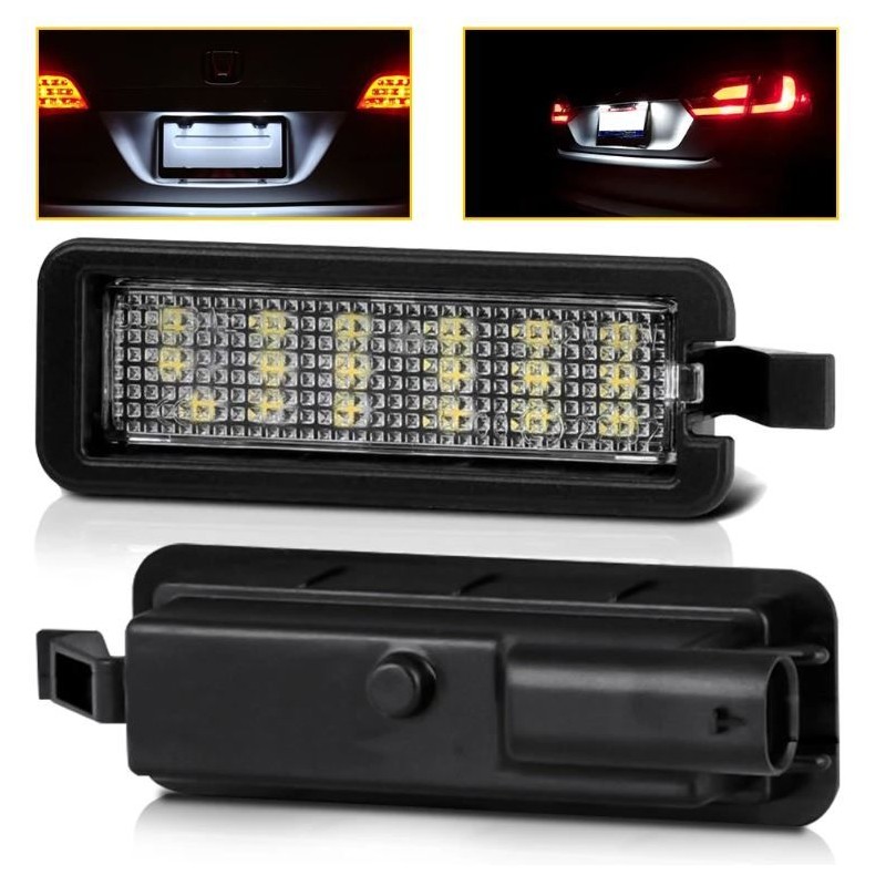 Jeep Compass Led Matrícula Luz Lámpara De Techo 6000k Blanco