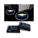 Proiettore Logo LED CHEVROLET Spark II (2016 in poi) per Portiera con Batteria no Fori no Connessioni Plug & Play