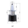LED quartz lamp measurements
