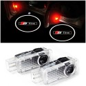 Peoiettore LOGO LED AUDI S-LINE A3 A4 A6 A8 Q5 Q7