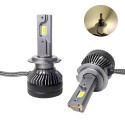 Lampade Led H7 4300k Luce Bianca Calda Canbus SOLAR