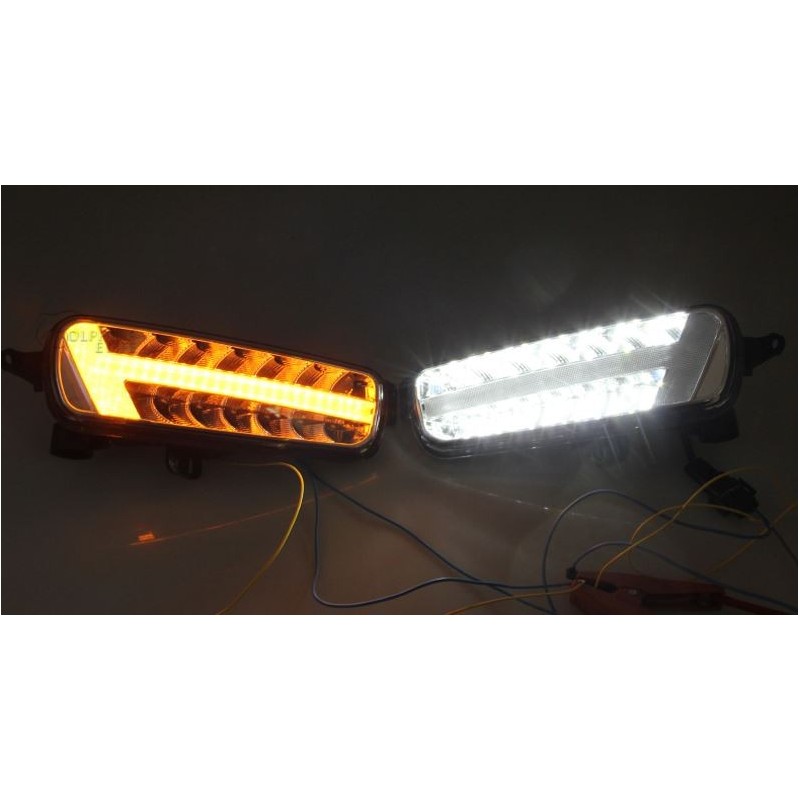 Ford Focus LED Fog Light DRL Turn Signal