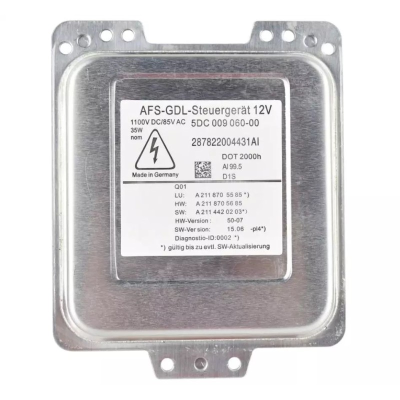 Hella 5DC009060-00 Headlight Control Unit Xenon Ballast Mercedes E-Class W211 5DC00906000