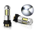 Coppia Lampade Led PW24W 6000K Posizione Diurna Luci Ricambio CanBus