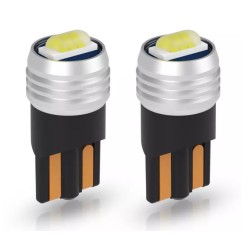 Par de lámparas LED T10 W5W 6000k 10-60V Canbus para camión, autobús y coche