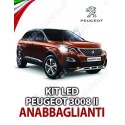 Lampade Led Anabbaglianti H7 per PEUGEOT 3008 II (2016 in poi) con tecnologia CANBUS