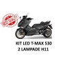 KIT LED YAMAHA T-MAX 530 TOP Series 2 H11 Specifico DAL 2010 IN POI TMAX