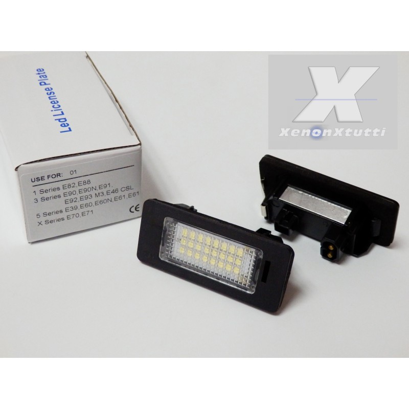 LUZ DE MATRÍCULA LED BMW X1 X3 X5 X6