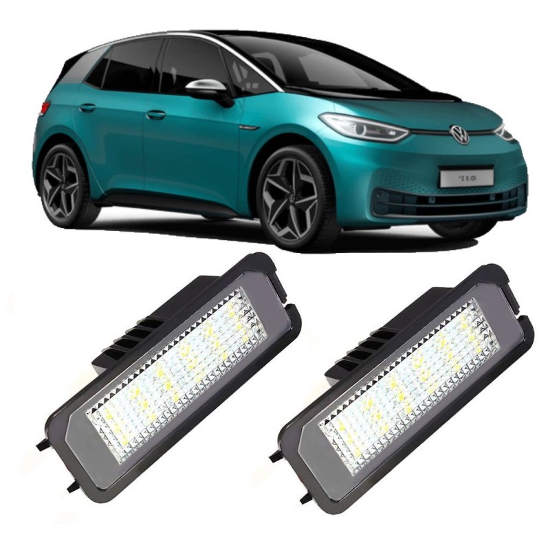 LAMPADE LED LUCI TARGA per VOLKSWAGEN ID.3 specifico serie TOP CANBUS