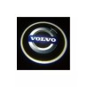 Proiettore Logo LED VOLVO V70 per Portiera con Batteria no Fori no Connessioni Plug & Play