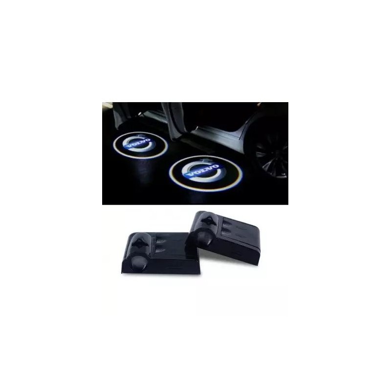 Proiettore Logo LED TOYOTA Auris Touring Sports per Portiera con Batteria no Fori no Connessioni Plug & Play