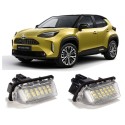Lampade Led Targa  per TOYOTA Yaris Cross con tecnologia CANBUS 8127006031 8127006030
