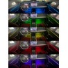 18-Piece RGB Acrylic LED Car Interior Light Kit with Decorative Effects