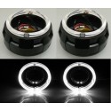 COPPIA COVER G143N  CON ANGEL LED BIANCO
