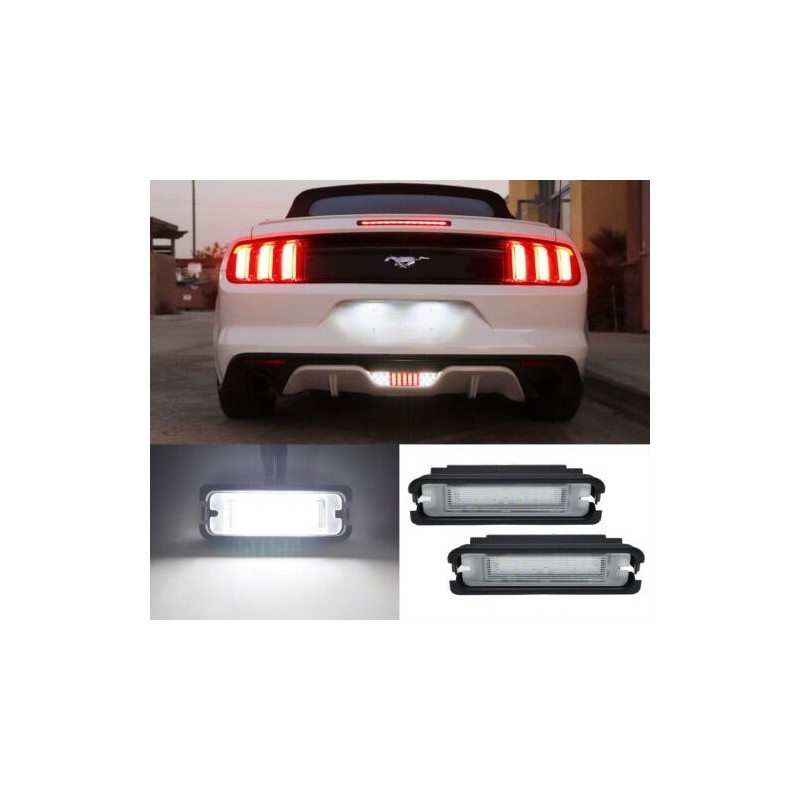 LAMPADE LED LUCI TARGA per FORD Mustang VI (2014-2017) specifico serie TOP CANBUS