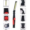 Lámpara LED magnética Antorcha de emergencia USB Luz de trabajo