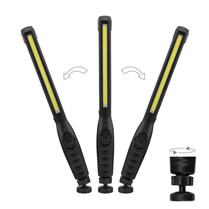 Magnette Torcia Emergenza USB Luce da Lavoro Ricaricabile