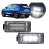 Lampade Led Targa  per NISSAN Qashqai III J12 tecnologia CANBUS Kit 6000k Luce Bianca