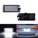 Plafoniera Targa Led Jeep Grand Cherokee IV WK WK2 Placchetta Completa Bianca 6000k