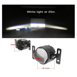 Luces antiniebla LED Canbus de 3 pulgadas y 8 cm con soportes